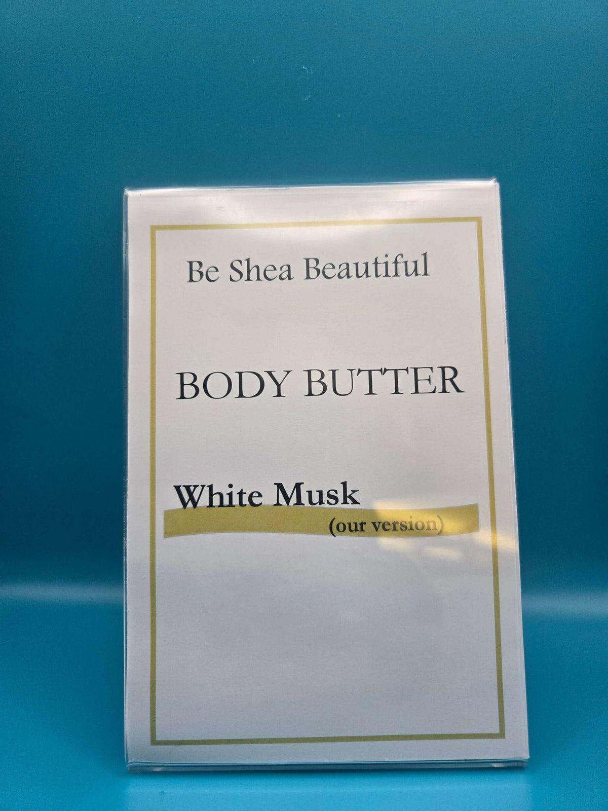 White Musk Body Butter by Be Shea Beautiful